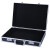 诺贝利奥 黑色50X35X12厘米-密码锁 空箱 手提工具箱子收纳盒密码保险文件五金设备仪器