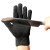 盛港防割劳保手套1双 5级含钢丝刀刃切割抢险安保机械防护 黑色