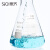 SiQi锥形瓶三角烧瓶带刻度透明玻璃试剂瓶高硼硅耐高温实验瓶多规格可选Conical Flask 锥形瓶3000ml