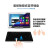 THRHU适用于微软surface3 pro2蓝牙键盘Pro平板保护套10.6英寸RT1/2背光 surface3 10.8寸键盘【七彩背光 键盘+