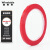 稳斯坦 定位胶带 5S6S标志标识办公规范标签玛拉胶带无痕白板警示线 红色5mm*66m(1卷) WJL89