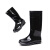 朗固 LANGGU  雨鞋男式 高筒防水雨鞋 户外雨靴套鞋 防护鞋 黑色 39-44