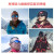 高特户外登山眼镜雪山男女款徒步装备偏光近视护目滑雪墨镜太阳镜GT67003 C281-砂黑/灰