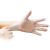 安英卡尔 B3214 一次性PVC手套 透明防护手套 M码（100只装)