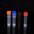 TEFRA-PRO低位盖螺口管盖子T633003实色蓝盖无菌无酶500个/包