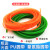 红/绿色可接驳PU聚氨酯圆皮带圆带圆形粗面O型粘接工业环形传动带 【粗面】绿色1.5mm*5米 其他