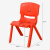 华恺之星 塑料凳 家用小板凳换鞋凳子 宝宝餐椅学习椅靠背椅子HK5601红色