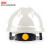 惠象 ABS V型带透气孔安全帽 白色 防夹旋钮定制款 D-2021-A3-白(定制)