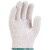 京度 工业专用耐磨劳保手套棉纱材质加厚透气搬运劳动防滑纯棉手套 灯罩棉900g（12双） 白色 均码