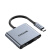 山泽(SAMZHE) Type-C扩展坞四合一USB-C转换HDMI接头华为苹果mac笔记本4K60Hz拓展分线器DK-H4