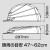 日本DIC IZANO 2进口安全帽工地出差便携可折叠地震防灾救援收纳伸缩轻便头盔 桔色白条纹