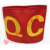 现货QC 红袖标袖章定做安全员袖章斜纹面料网印圆形袖套可定制 交通疏导员