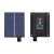 太阳能板led彩灯灯串插电控制器装饰灯配件 常规中号太阳能板-输出3.5V