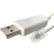OS2X PS1X计价秤连客如云收银机连接线USB-RJ12 6P6C水晶头连接线 PS1X(6P6C)转USB RS232 1m