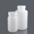遄运定制塑料瓶大容量大小口试剂瓶广口黑色棕色避光瓶HDPE白色样品 棕小口5L