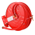 消防水带软管卷盘盘管20/25/30米消火栓箱自救水管水龙 20米卷盘软管(单软管)