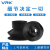 威尔克VRK ZP3系列真空吸盘矮小风琴硅胶吸盘外牙内牙螺母配吸盘 ZP3-06BS 白色硅胶 