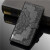 洛迪凡 翻盖浮雕保护套曼陀罗压花手机壳仿皮纯色卡包式支架皮套 适用于Google谷歌 （翻盖曼陀罗-黑色） Pixel3