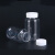 科睿才实验室塑料透明样品瓶液体分装瓶透明试剂瓶pet瓶取样瓶水样采集瓶 50毫升100只 75246 