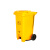 庄太太【100升黄色脚踏款】加厚医疗垃圾桶医脚踏桶黄色回收筒医疗利器盒医疗废物收纳桶箱