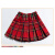 贝纤朵女童裙子春夏季女童学院风百褶裙儿童格子半身裙中大女童新款短裙 苏格兰(红格子) 110cm
