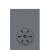 贵派（goldp）调速灰色118型开关功能件 贵雅A7S-118灰色系列墙壁暗装开关功能件