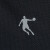 乔丹短袖polo衫男夏季新款透气宽松休闲翻领t恤男跑步运动上衣 黑色 XL