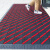 防滑入门地垫室外三合一进门口拼接地毯商用户外脚垫酒店商用门垫 灰色红色相间单刷