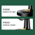 扬子 工业电风扇台式轻音大风力摇头定时节能小型电扇台扇风扇16英寸铝叶 12寸黑色台扇升级款(塑叶)1.5米