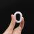 承琉密封O型胶圈双面护线圈过出线套白色橡胶环绝缘垫直径3至30整包 内孔12mm/1000只