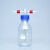 化科 WENT GL45 高鹏硅玻璃缓冲瓶 流量液体进出瓶 螺纹转接瓶 250ml 