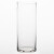 盛世泰堡玻璃花瓶透明插花瓶水培容器大花瓶新居客厅桌面摆件 直筒款1230