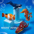 潘洛斯儿童拼装积木海洋馆动物模型拼插鲨鱼螃蟹拼图玩具男孩8-12岁礼物 海龟222颗粒（663015） 兼容乐高积木玩具男孩