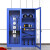 FACEMINI SY-63 防爆器材柜放置柜盾牌安全柜子学校幼儿园保安钢叉柜1.8米装备柜闪电锁