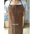 牛皮整皮电焊围裙隔热耐磨焊工焊接服牛皮整皮劳保工作群 棕色60厘米乘90厘米 M