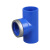 联塑（LESSO）内丝异径三通(带不锈钢箍)PVC-U给水配件蓝色 dn25XRC1/2＂