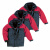 代尔塔/Deltaplus405321时尚春亚纺二合一防寒服PVC涂层新雪丽保暖填充物RO-红色XXL1件