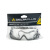 代尔塔(DELTAPLUS）防护眼镜防喷溅防冲击防雾防刮擦护目镜访客眼镜透明 101104 1副装