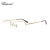 Chopard萧邦眼镜框男款轻奢商务钛材近视眼镜架VCHG10J 0100 镀黄金 54mm
