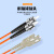 天背（Tianbei）TB-M55C工程级光纤跳线 OM2多模双芯双工跳纤光纤线2米ST-SC Φ3.0低烟无卤外被收发器尾纤
