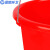 蓝鲸环卫 17.5L无盖款 塑料手提水桶红色大小水桶带盖子耐摔 LJHW-9081