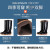 BGH-15劳保雨靴PVC防滑防水防刺靴子 中筒黑色-牛筋底-无绒43