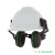 梅思安（MSA）帽盔式隔音降噪耳罩V-Gard 10190356打磨车间作业 黑绿色NRR-22dB