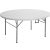 方杰折叠圆桌家用餐桌大圆桌面简易家用10人圆形饭桌小户型吃饭小桌子 1.35米直径折叠圆桌灰