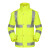 先锋连 安全反光分体式执勤透气雨衣雨裤套装 户外执勤骑行成人反光雨衣套装 荧光黄 M165