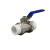 语塑 PPR水管配件 双活接球阀 DN32  6个装 此单品不零售 企业定制