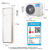 美的(Midea) 3匹 三级能效 智能变频冷暖 立柜式 客厅空调立式柜机 KFR-72LW/WPBA3@