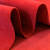 睿爸红地毯结婚舞台开业店铺门口婚庆红灰多次使用展会加厚 简易中国红约1毫米 1米宽*10米长