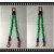 吊装带起重吊带吊钩勾吊具吊绳吊装器工业行车组合2/4叉腿索具 6吨1.5米4腿