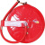 工孚 消防软管卷盘 轻便水龙箱自救式消防水管 消防卷盘软管20米 单位：个